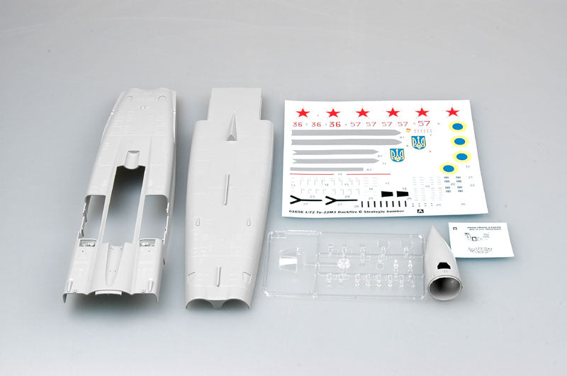 1/72 Tu 22M3 Backfire C Strategic Bomber - Hobby Sense