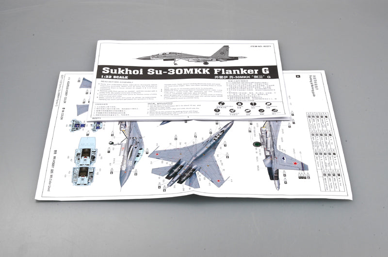 1/32 Su 30MKK Flanker-G - Hobby Sense