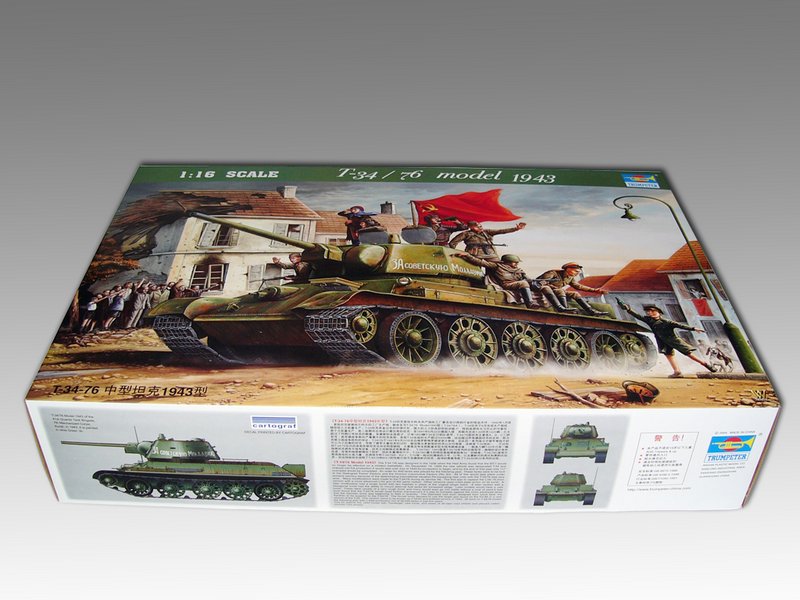 1/16 T34/76 Model 1943 - Hobby Sense