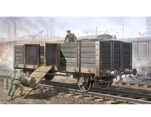 1/35 German Railway Gondola (lower sides) - Hobby Sense