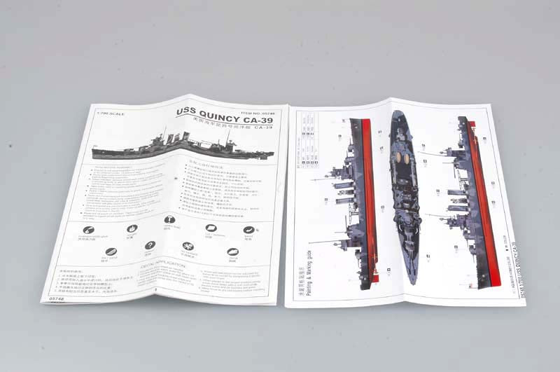1/700 USS Quincy CA-39 - Hobby Sense