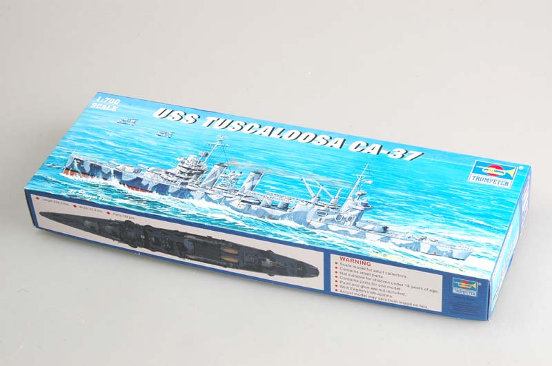 USS TUSCALOOSA CA-37 CRUISER - Hobby Sense