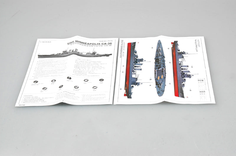 1/700 USS Minneapolis CA-36 (1942) - Hobby Sense