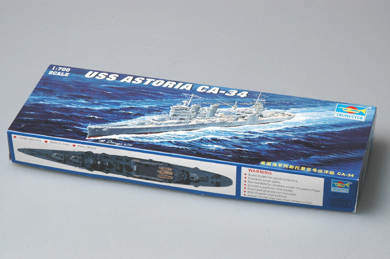 1/700 USS Astoria CA 34 - Hobby Sense