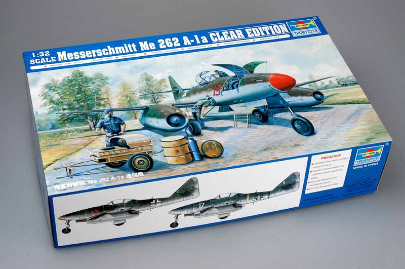1/32 Messerchmitt Me 262 A-1a Clear Edition - Hobby Sense