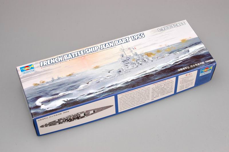 FRENCH BATTLESHIP JEAN BART 1955 - Hobby Sense