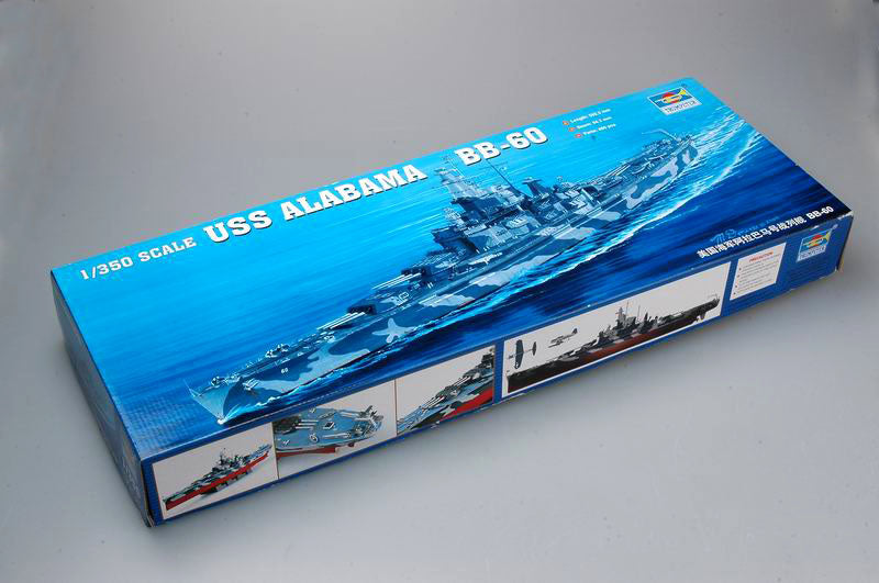1/350 USS Alabama BB-60 - Hobby Sense