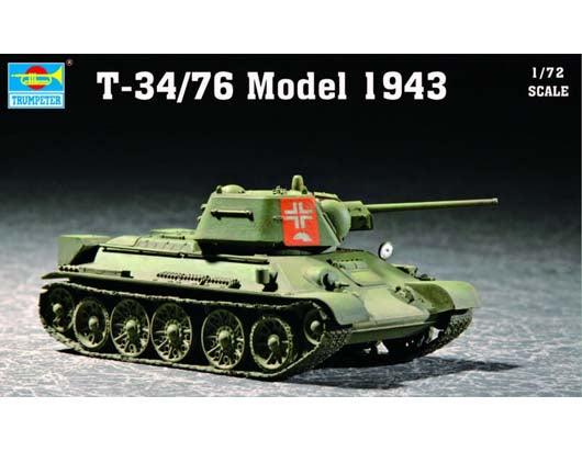 1/72 Soviet T-34/76 Mod.1943 - Hobby Sense