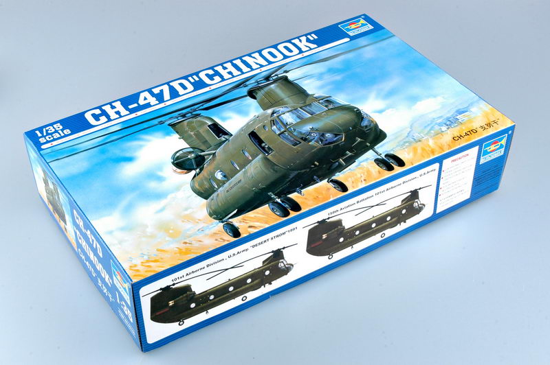 1/35 CH-47D Chinook Helicopter - Hobby Sense