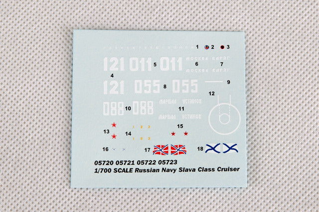 1/700 Russian Slava Class Cruiser Moskva - Hobby Sense