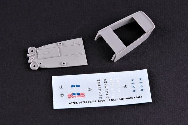 1/700 USS Pittsburgh CA-72 - Hobby Sense