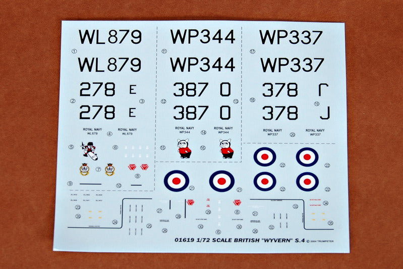 1/72 British Wyvern S.4 - Hobby Sense