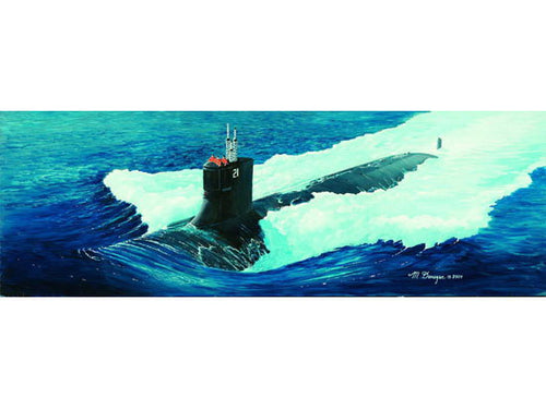 1/144 USS SSN-21 Sea wolf Attack Submarine - Hobby Sense