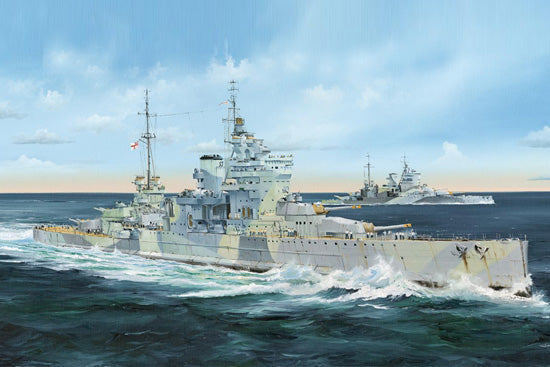 1/350 Battleship HMS Queen Elizabeth 1943 - Hobby Sense