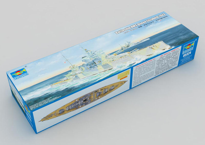 1/350 Battleship HMS Queen Elizabeth 1943 - Hobby Sense