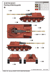 1/35 German Krupp Steyr Waffentrager - Hobby Sense