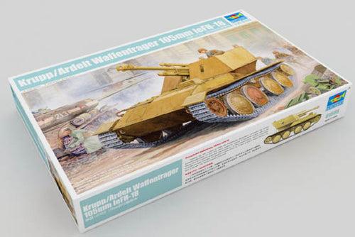 1/35 Krupp/Ardelt 105mm Waffentrager  leFH18 Weapons Carrier - Hobby Sense
