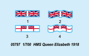 1/700 HMS Queen Elizabeth 1918 - Hobby Sense