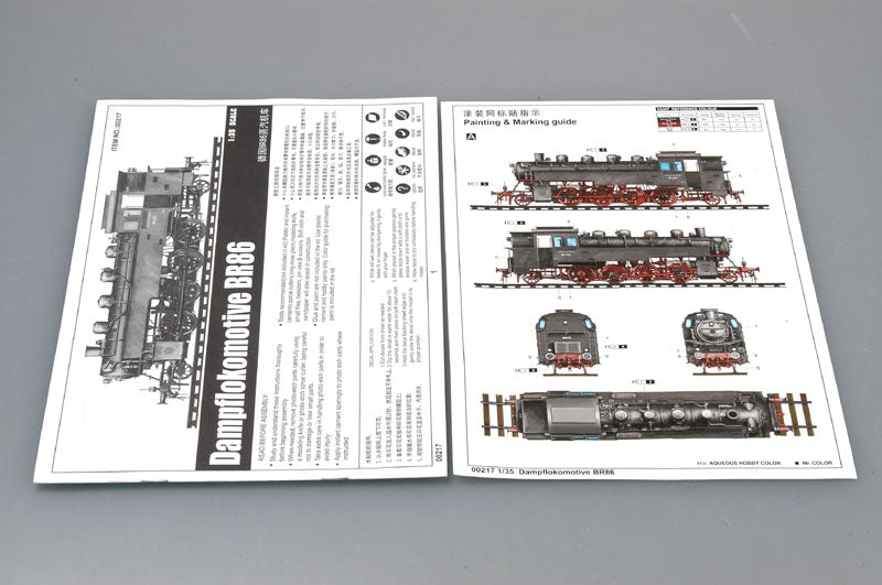1/35 Dampflokomotive BR86 - Hobby Sense