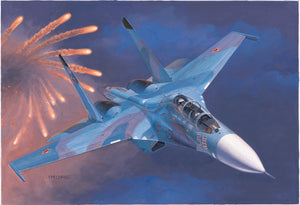 1/72 Russian Su 27UB Flanker C Fighter - Hobby Sense