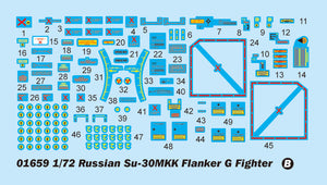 1/72 Russian Su 30MKK Flanker G - Hobby Sense