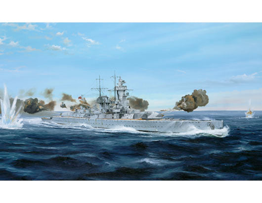 1/700 German Pocket Battleship (Panzer Schiff) Admiral Graf Spee - Hobby Sense