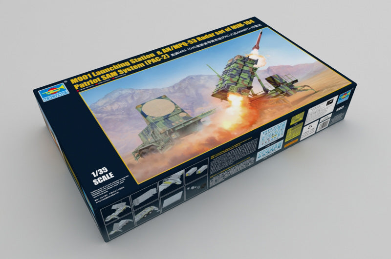 1/35 M901 Launching Station & AN/MPQ-53 Radar Set of MIM-104 Patriot SAM System (PAC-2) - Hobby Sense