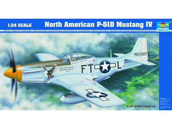 1/24 North American P51D Mustang IV - Hobby Sense