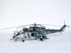 1/35 Mil Mi-24V Hind-E Helicopter - Hobby Sense