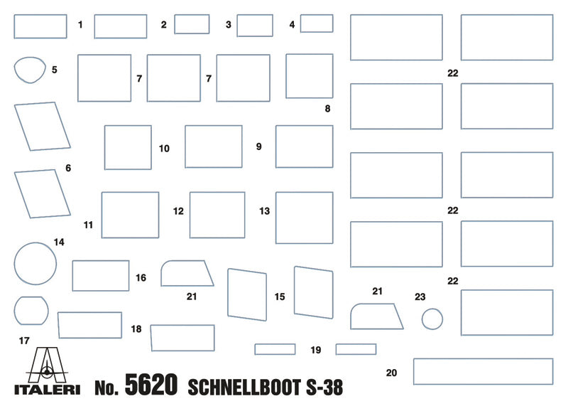 1/35 Schnellboot Typ S-38 Armed with 4.0 cm Flak 28 (Bofors) - Hobby Sense