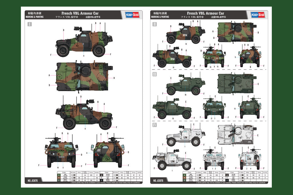 1/35 French VBL Armour Car - Hobby Sense
