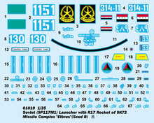 1/35 Soviet Launcher with R17 Rocket Missile Complex "Elbrus" - Hobby Sense