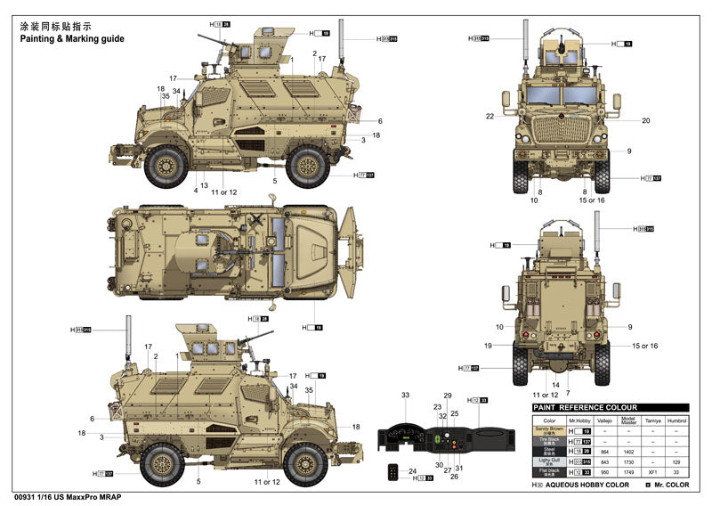 1/16 US MaxxPro MRAP - Hobby Sense