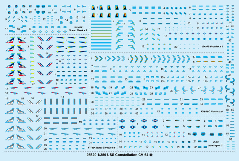 1/350 USS Constellation CV-64 - Hobby Sense