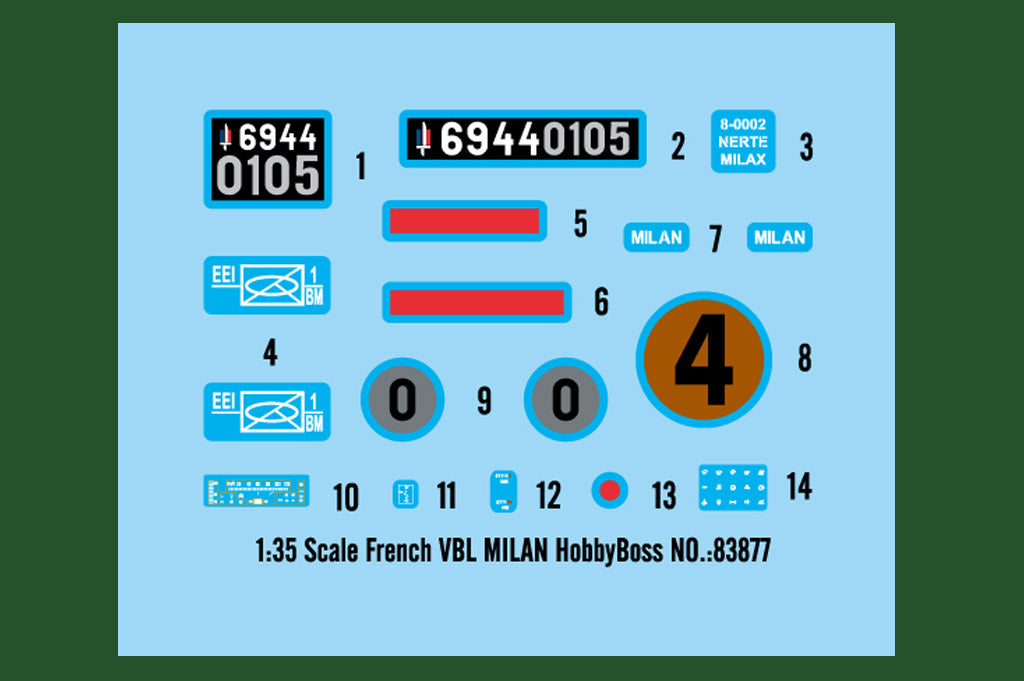 1/35 French VBL MILAN - Hobby Sense