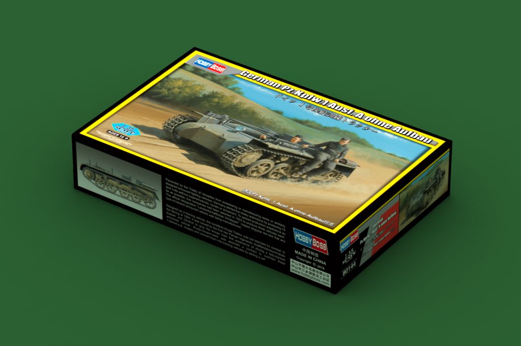 1/35 German Pz.Kpfw.1 Ausf.A ohne Aufbau - Hobby Sense