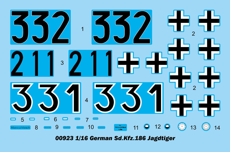 1/16 German Sd.Kfz.186 Jagdtiger - Hobby Sense