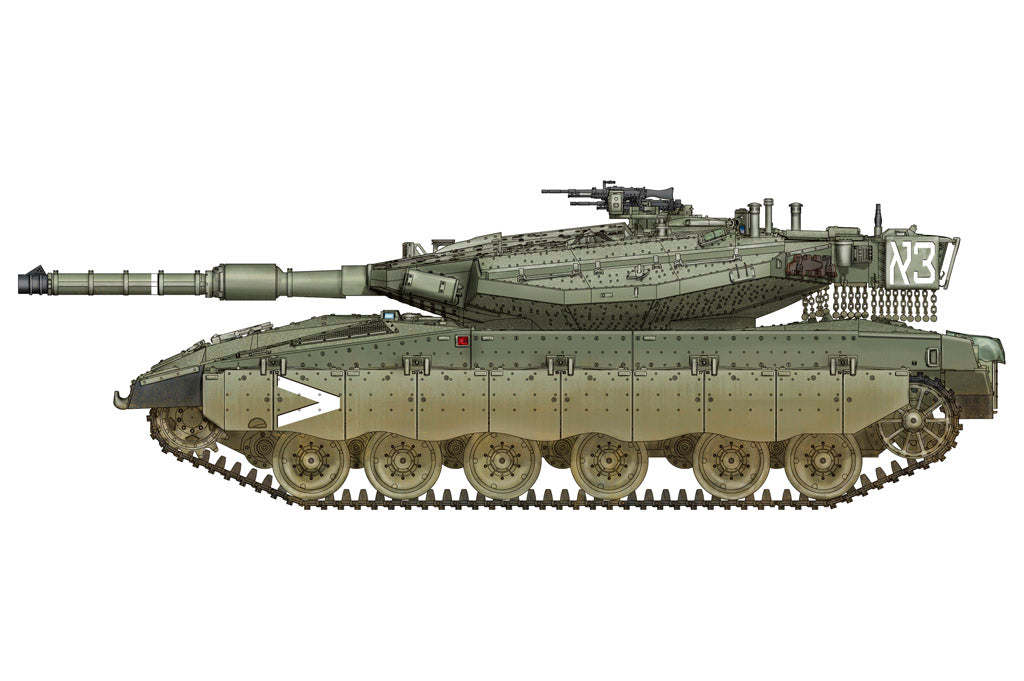 1/72 IDF Merkava Mk.IIID - Hobby Sense