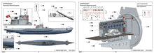 1/48 DKM U-Boat Type VIIC U-552, Full interior kit - Hobby Sense