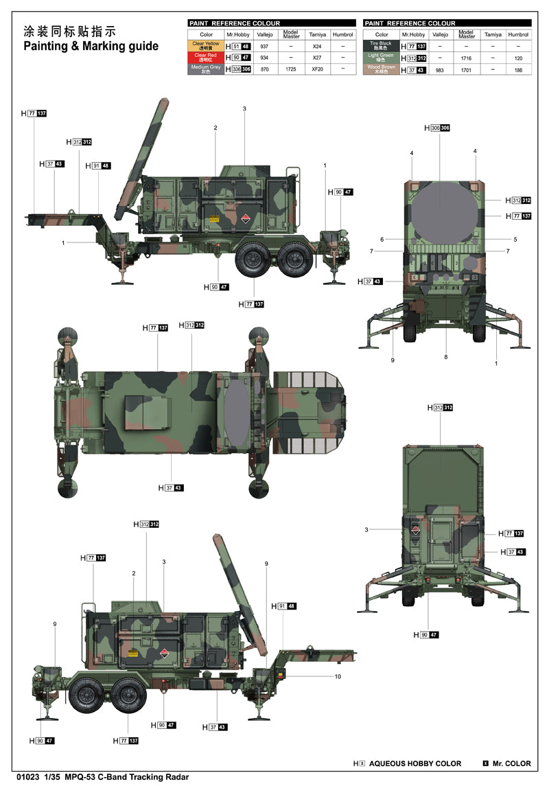1/35 MPQ-53 C-Band Tracking Radar - Hobby Sense