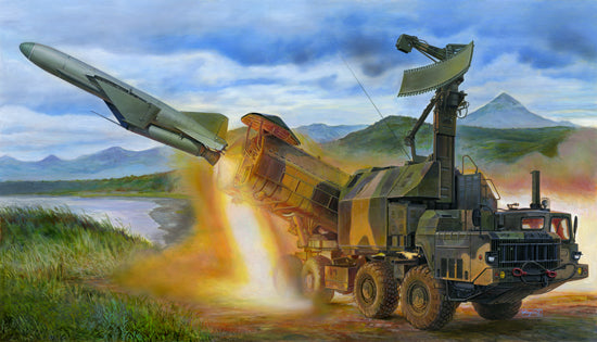 1/35 Russian 4K51 Rubezh Coastal ASM with P-15 - Hobby Sense