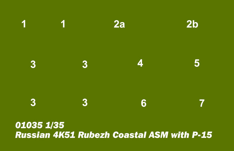 1/35 Russian 4K51 Rubezh Coastal ASM with P-15 - Hobby Sense