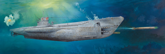 1/48 DKM U-Boat Type VIIC U-552, Full interior kit - Hobby Sense
