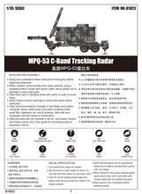 1/35 MPQ-53 C-Band Tracking Radar - Hobby Sense