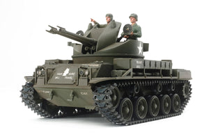 1/35 US M42 Duster Tank w/Self-Propelled AA Gun & 3 Crew - Hobby Sense