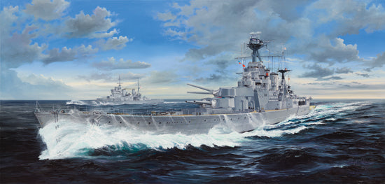 1/200 HMS Hood Battle Cruiser - Hobby Sense