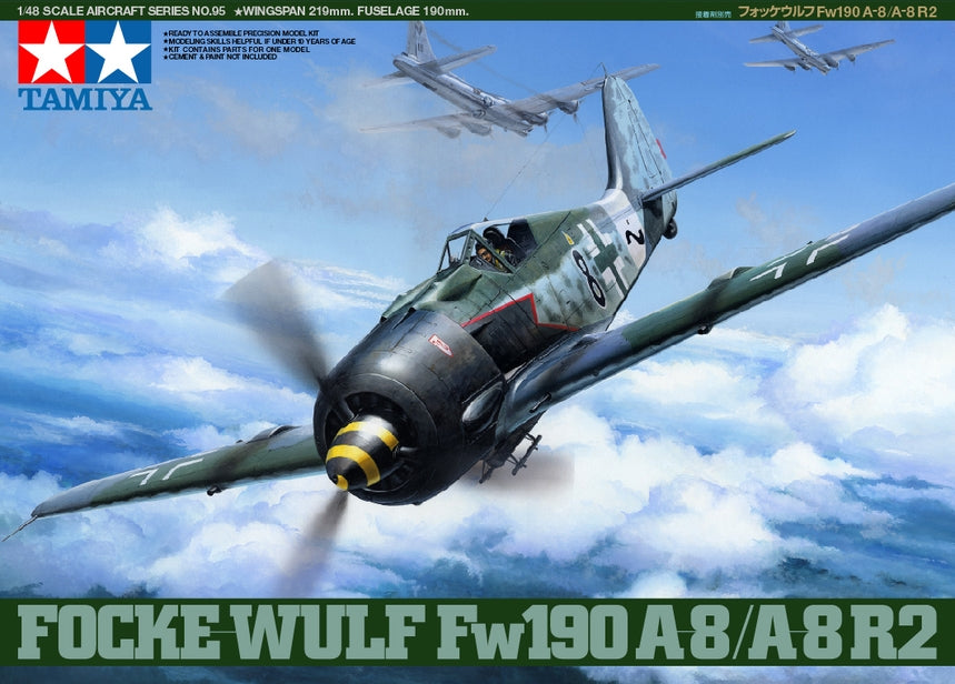 1/48 Focke Wulf Fw190A8/A8R2 - Hobby Sense