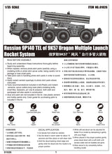 1/35 Russian 9P140 TEL of 9K57 Uragan Multiple Launch Rocket System - Hobby Sense