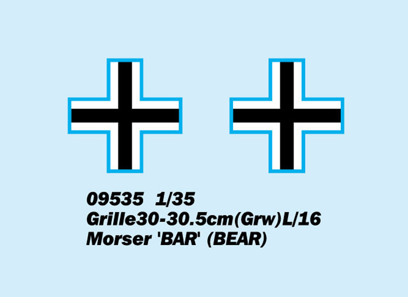 1/35 Grille30-30.5cm(Grw)L/16 Morser ‘BAR (BEAR - Hobby Sense