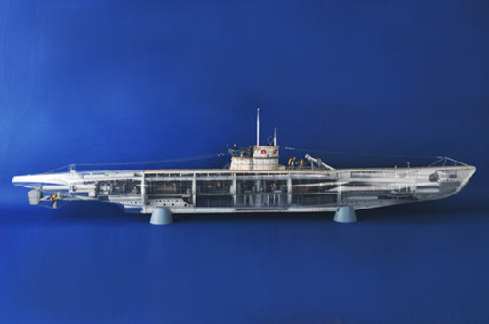 1/48 DKM U-Boat Type VIIC U-552, Full interior kit - Hobby Sense